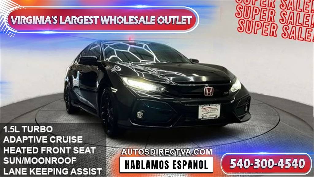 2020 Honda Civic Si — Sedan — 62,278 mi — Fredericksburg, VA