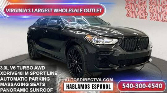 2022 BMW X6 40i — SUV — 58,505 mi — Fredericksburg, VA