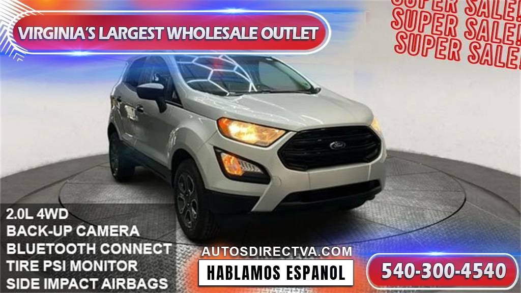 2018 Ford EcoSport S — SUV — 21,849 mi — Fredericksburg, VA