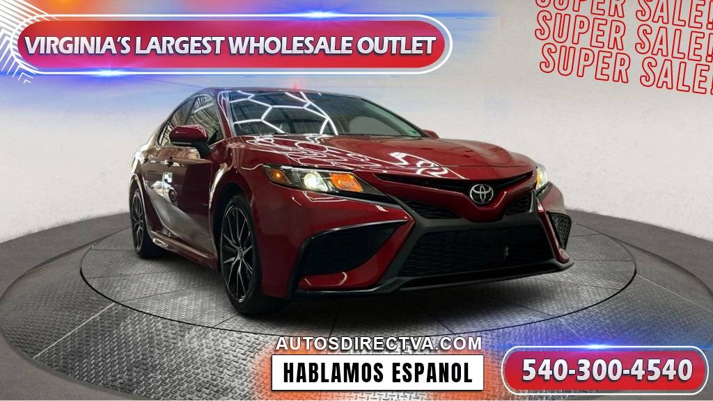 2022 Toyota Camry SE — Sedan — 65,237 mi — Fredericksburg, VA
