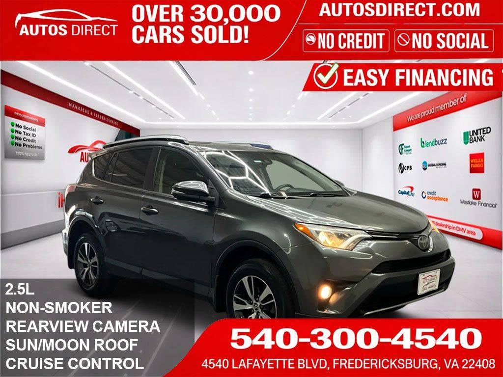 2018 Toyota RAV4 XLE — SUV — 93,530 mi — Fredericksburg, VA