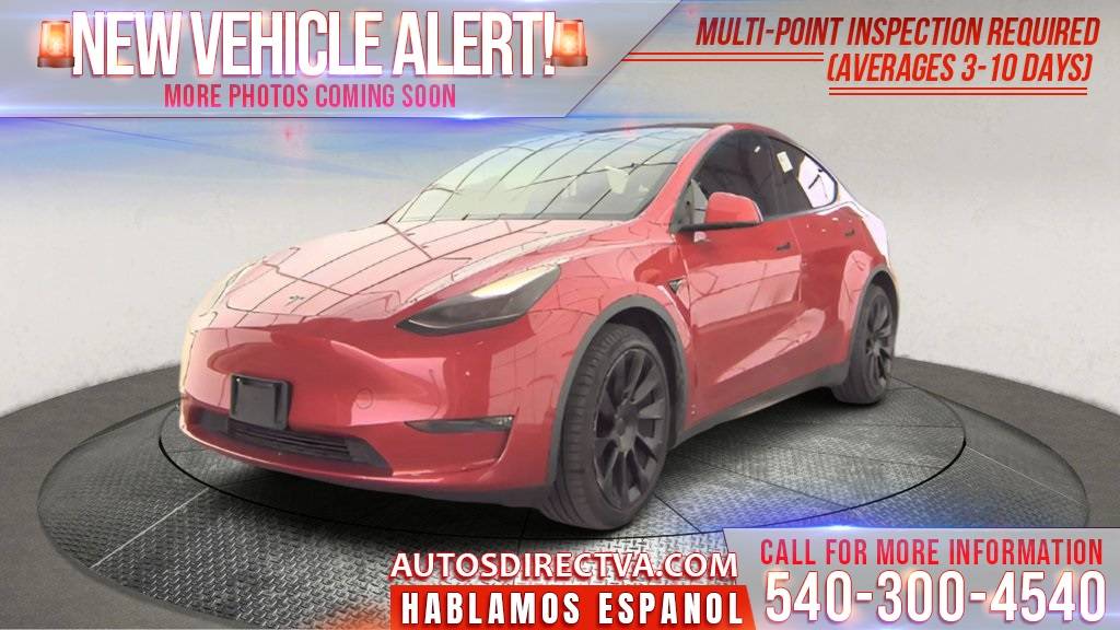 2020 Tesla Model Y Long Range — SUV — 123,675 mi — Fredericksburg, VA