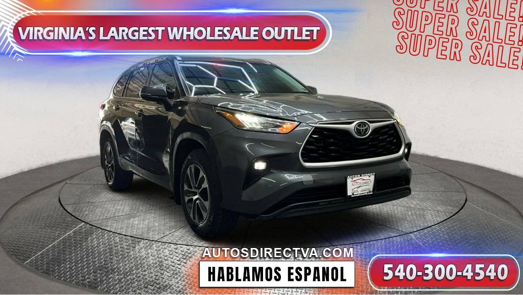 2020 Toyota Highlander XLE — SUV — 83,936 mi — Fredericksburg, VA