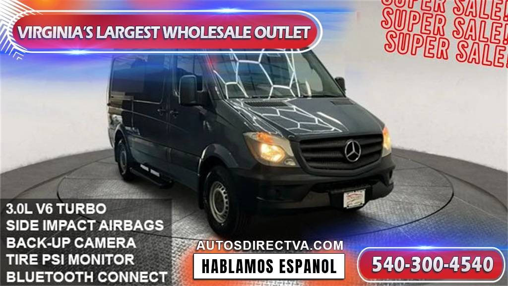 2018 Mercedes-Benz Sprinter Cargo Van 2500 — Cargo Van — 45,384 mi — Fredericksburg, VA