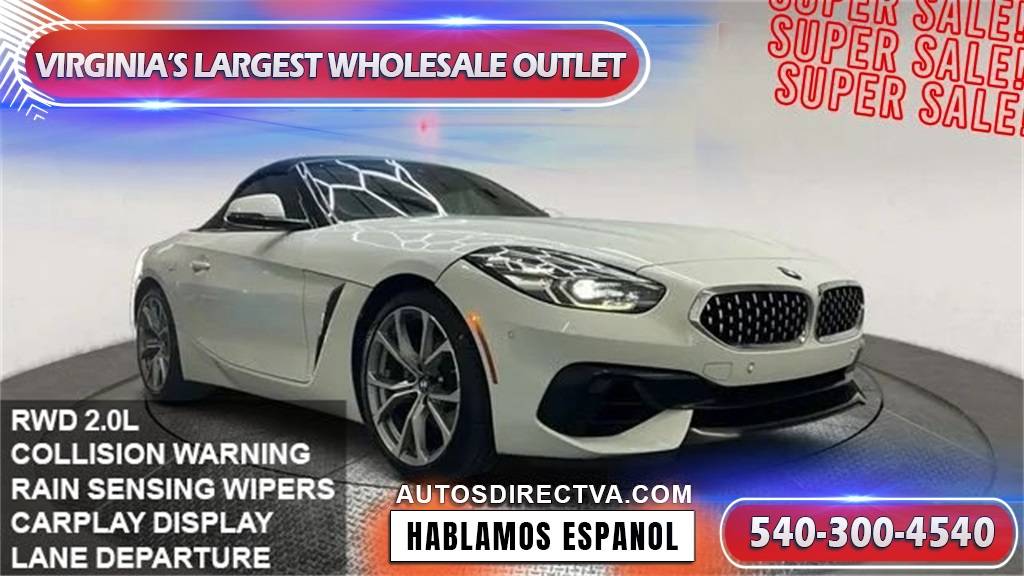 2021 BMW Z4 30i — Convertible — 58,014 mi — Fredericksburg, VA