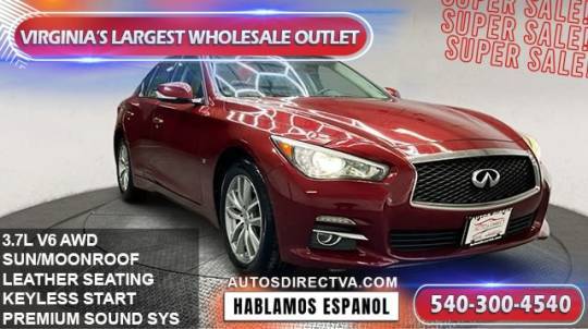 2015 INFINITI Q50 Premium — Sedan — 77,799 mi — Fredericksburg, VA
