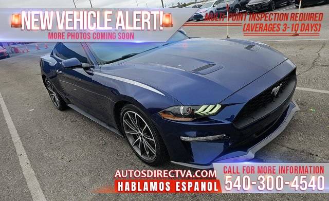 2019 Ford Mustang EcoBoost — Coupe — 92,572 mi — Fredericksburg, VA