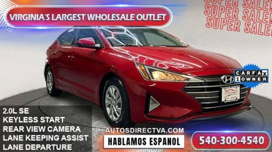 2020 Hyundai Elantra SE — Sedan — 103,234 mi — Fredericksburg, VA