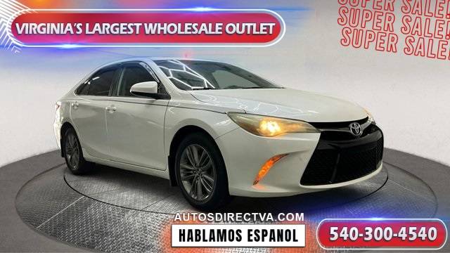 2015 Toyota Camry XLE — Sedan — 85,728 mi — Fredericksburg, VA