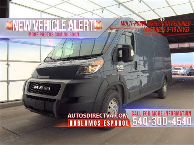 2019 Ram ProMaster Cargo Van 3500 — Cargo Van — 81,656 mi — Fredericksburg, VA
