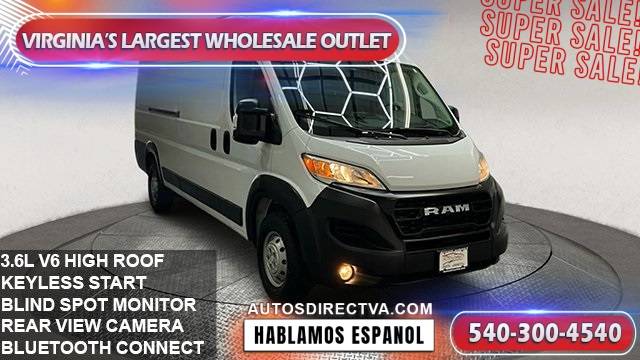 2023 Ram ProMaster Cargo Van 3500 — Cargo Van — 10,921 mi — Fredericksburg, VA