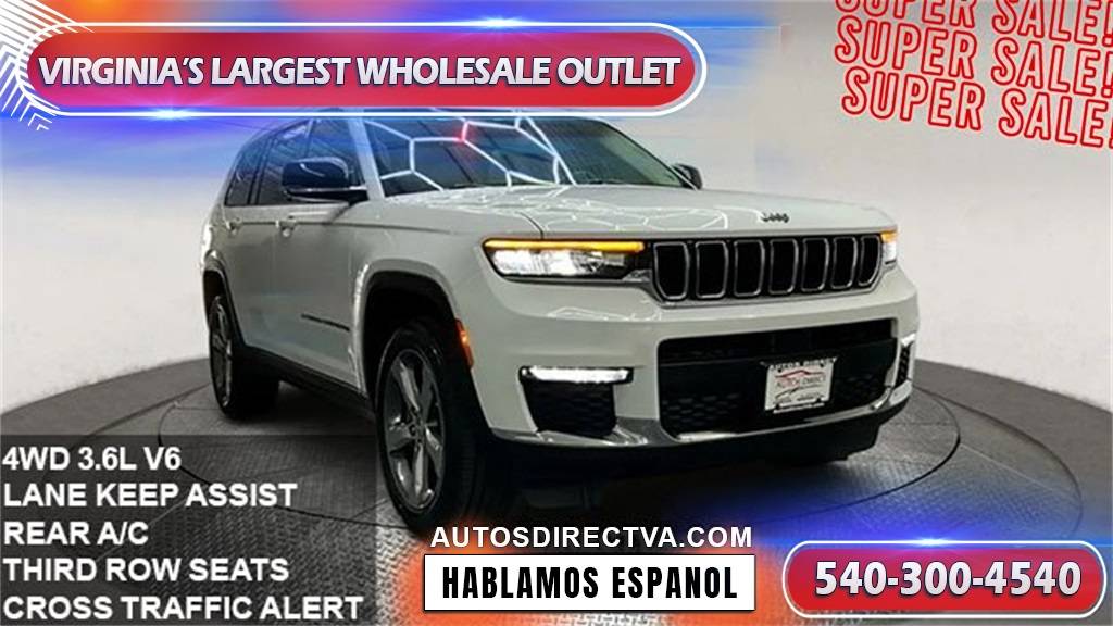 2021 Jeep Grand Cherokee Limited — SUV — 38,710 mi — Fredericksburg, VA