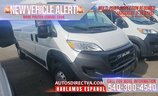 2023 Ram ProMaster Cargo Van 2500 — Cargo Van — 19,524 mi — Fredericksburg, VA