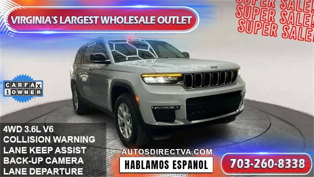 2023 Jeep Grand Cherokee Limited — SUV — 61,897 mi — Fredericksburg, VA