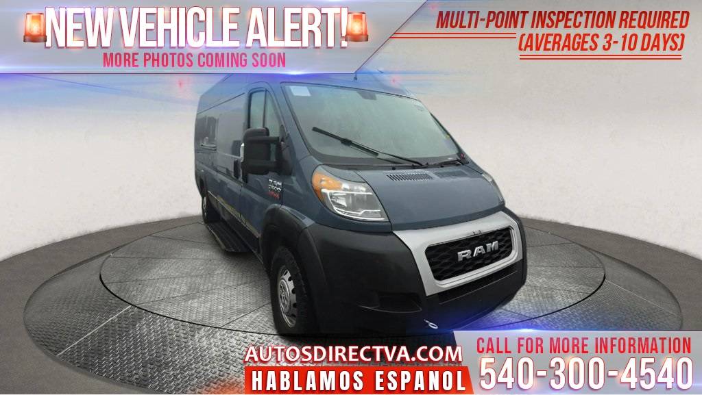 2019 Ram ProMaster Cargo Van 3500 — Cargo Van — 100,758 mi — Fredericksburg, VA