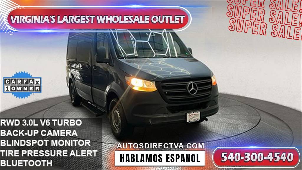 2019 Mercedes-Benz Sprinter Cargo Van 3500 — Cargo Van — 68,478 mi — Fredericksburg, VA