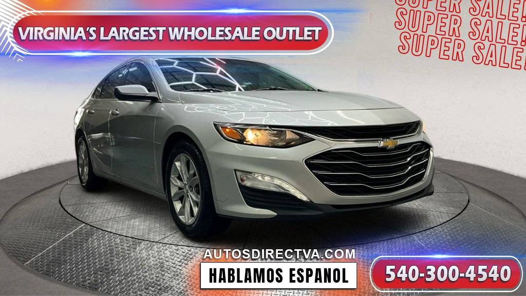 2020 Chevrolet Malibu LT — Sedan — 77,119 mi — Fredericksburg, VA