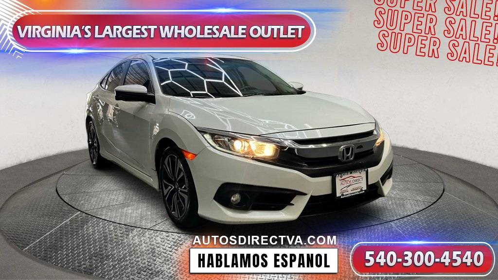 2018 Honda Civic EX-L — Sedan — 108,497 mi — Fredericksburg, VA
