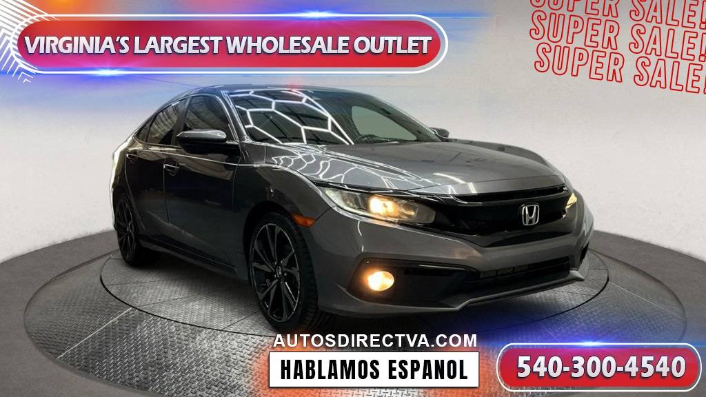 2021 Honda Civic Sport — Sedan — 58,618 mi — Fredericksburg, VA