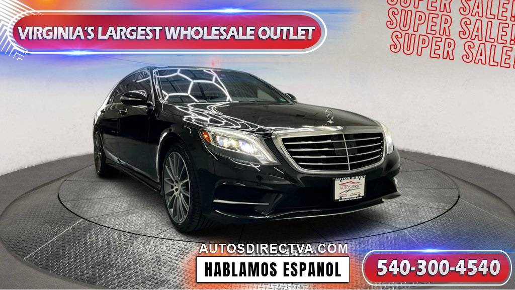 2015 Mercedes-Benz S-Class S 550 — Sedan — 100,061 mi — Fredericksburg, VA