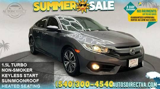 2018 Honda Civic EX-T — Sedan — 80,411 mi — Fredericksburg, VA