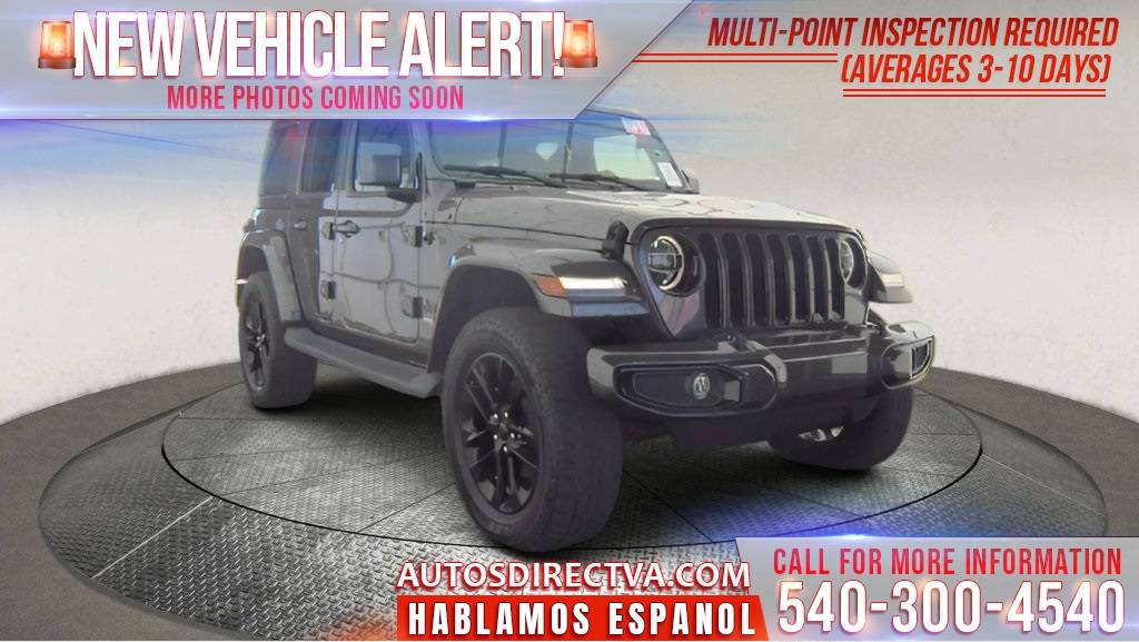 2021 Jeep Wrangler Sahara High Altitude — SUV — 62,038 mi — Fredericksburg, VA