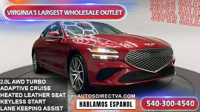2023 Genesis G70 2.0T — Sedan — 26,379 mi — Fredericksburg, VA
