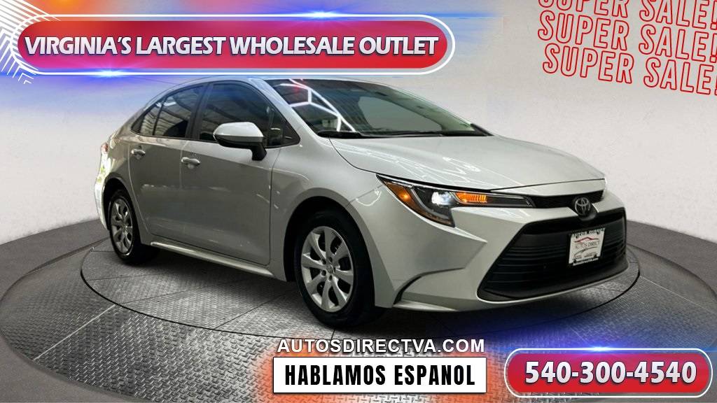 2024 Toyota Corolla LE — Sedan — 10,415 mi — Fredericksburg, VA
