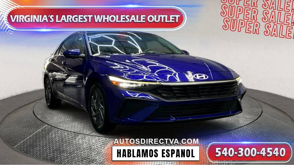 2024 Hyundai Elantra SEL — Sedan — 50,896 mi — Fredericksburg, VA