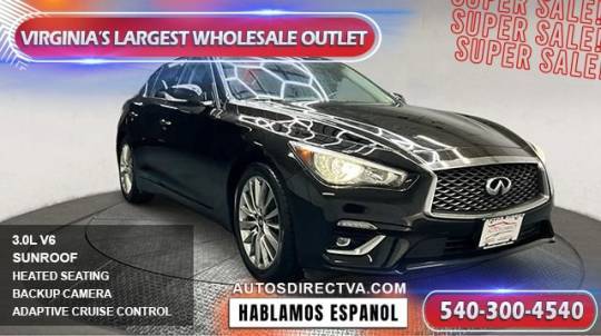 2021 INFINITI Q50 3.0t LUXE — Sedan — 87,339 mi — Fredericksburg, VA