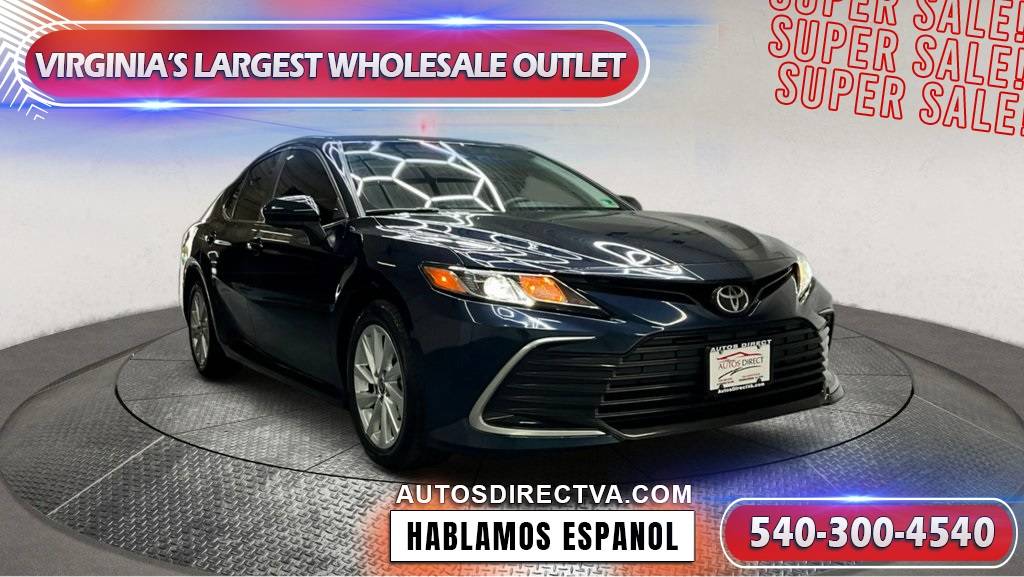 2021 Toyota Camry LE — Sedan — 70,801 mi — Fredericksburg, VA