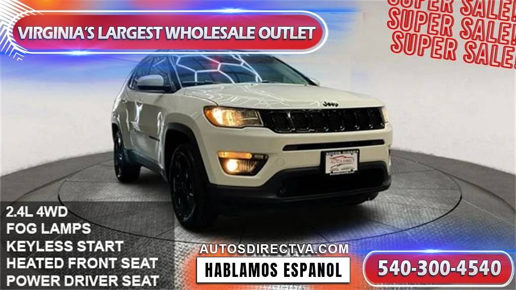 2018 Jeep Compass Altitude — SUV — 123,713 mi — Fredericksburg, VA