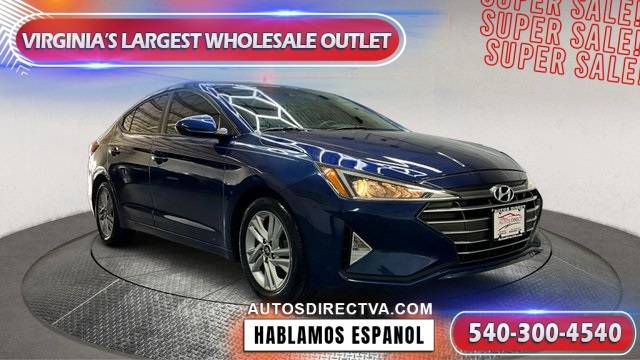 2020 Hyundai Elantra SEL — Sedan — 53,775 mi — Fredericksburg, VA