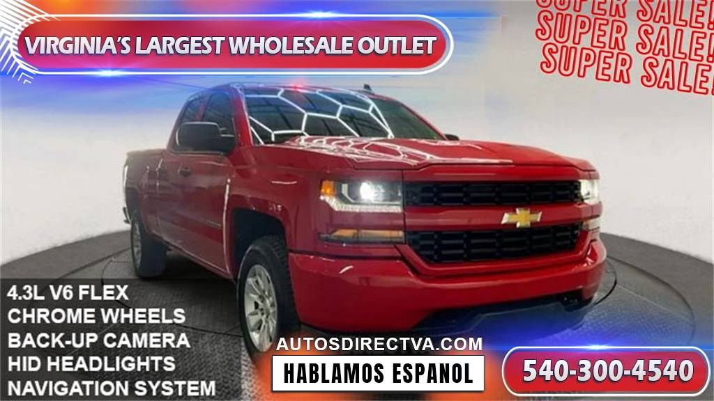 2017 Chevrolet Silverado 1500 Custom — Pickup Truck — 93,477 mi — Fredericksburg, VA