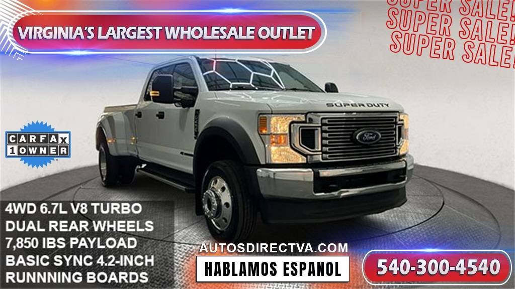2022 Ford Super Duty F-450 XL — Pickup Truck — 99,006 mi — Fredericksburg, VA