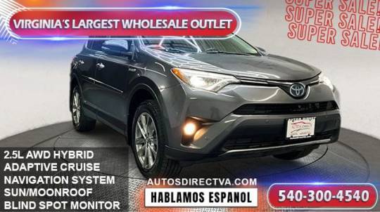 2018 Toyota RAV4 Hybrid Limited — SUV — 121,672 mi — Fredericksburg, VA