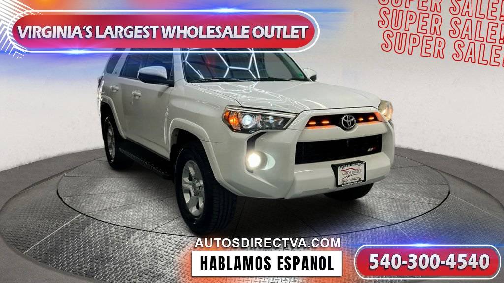 2016 Toyota 4Runner SR5 — SUV — 117,590 mi — Fredericksburg, VA