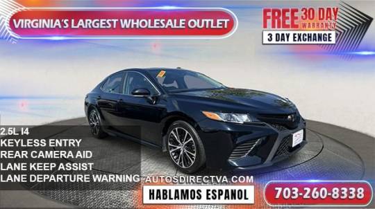 2019 Toyota Camry SE — Sedan — 54,626 mi — Fredericksburg, VA