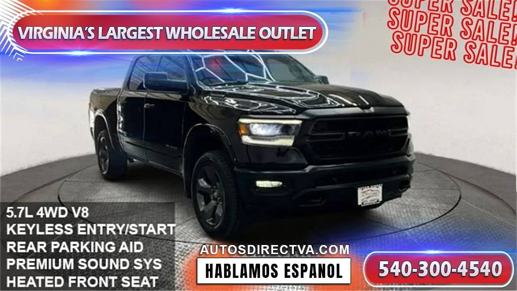 2022 Ram 1500 Big Horn — Pickup Truck — 63,070 mi — Fredericksburg, VA