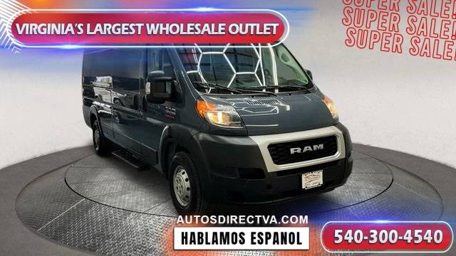 2020 Ram ProMaster Cargo Van 3500 — Cargo Van — 16,032 mi — Fredericksburg, VA