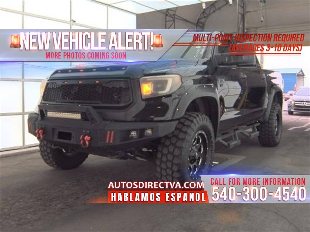2016 Toyota Tundra SR5 — Pickup Truck — 159,774 mi — Fredericksburg, VA
