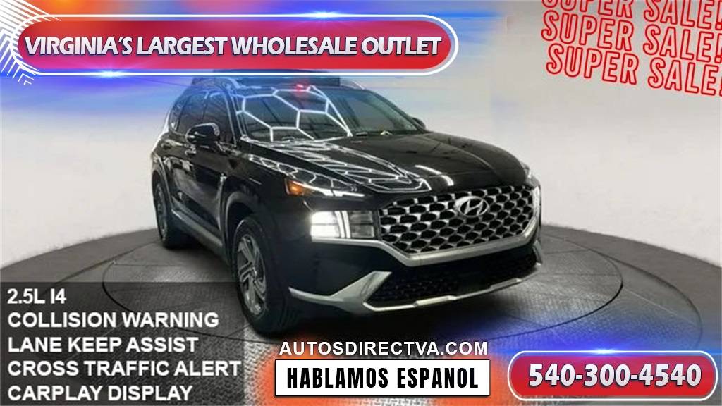 2022 Hyundai Santa Fe SEL — SUV — 41,073 mi — Fredericksburg, VA