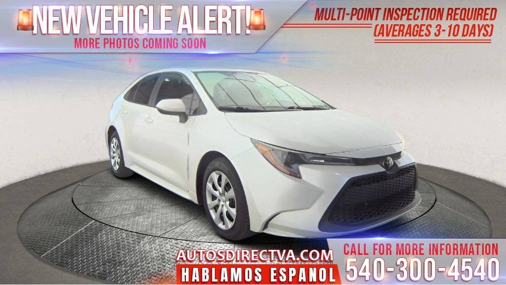 2022 Toyota Corolla LE — Sedan — 35,676 mi — Fredericksburg, VA