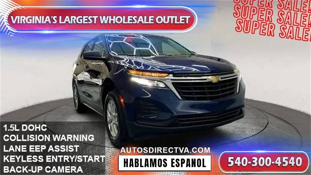 2022 Chevrolet Equinox LS — SUV — 15,611 mi — Fredericksburg, VA