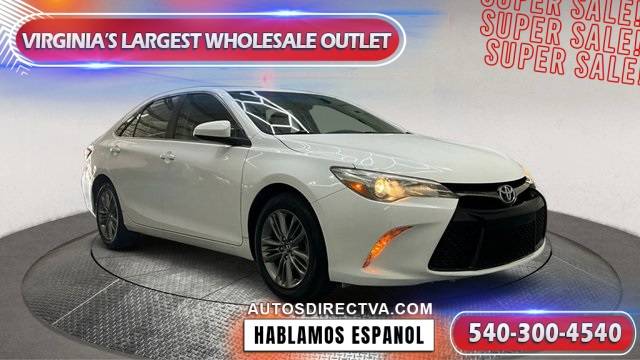 2016 Toyota Camry XLE — Sedan — 86,837 mi — Fredericksburg, VA