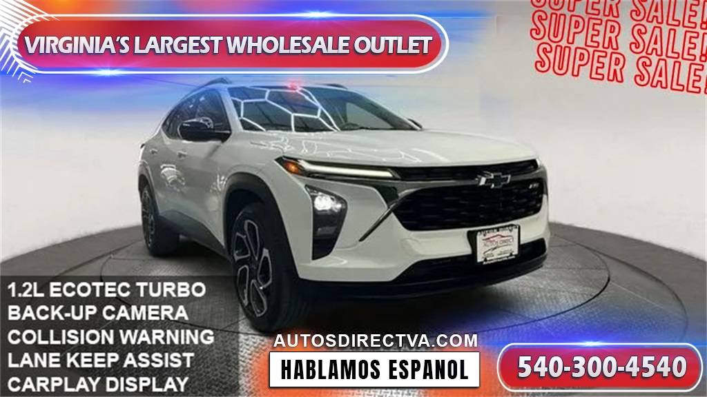 2024 Chevrolet Trax 2RS — SUV — 33,773 mi — Fredericksburg, VA