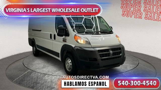 2018 Ram ProMaster Cargo Van 3500 — Cargo Van — 109,953 mi — Fredericksburg, VA