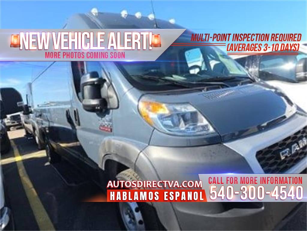2019 Ram ProMaster Cargo Van 3500 — Cargo Van — 25,404 mi — Fredericksburg, VA