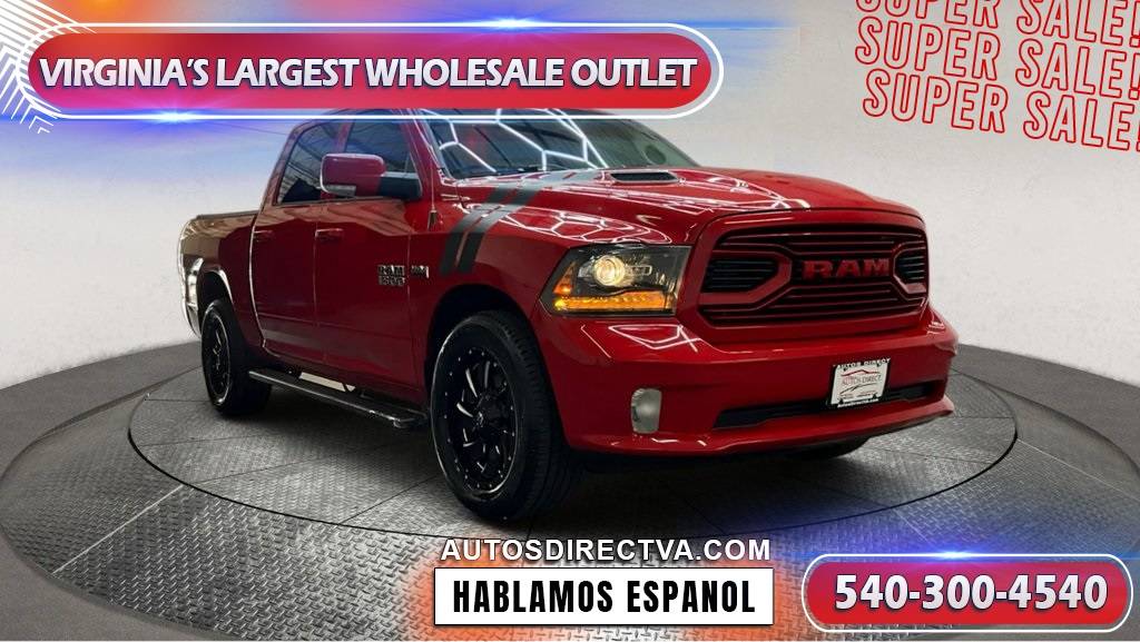 2018 Ram 1500 Sport — Pickup Truck — 68,723 mi — Fredericksburg, VA