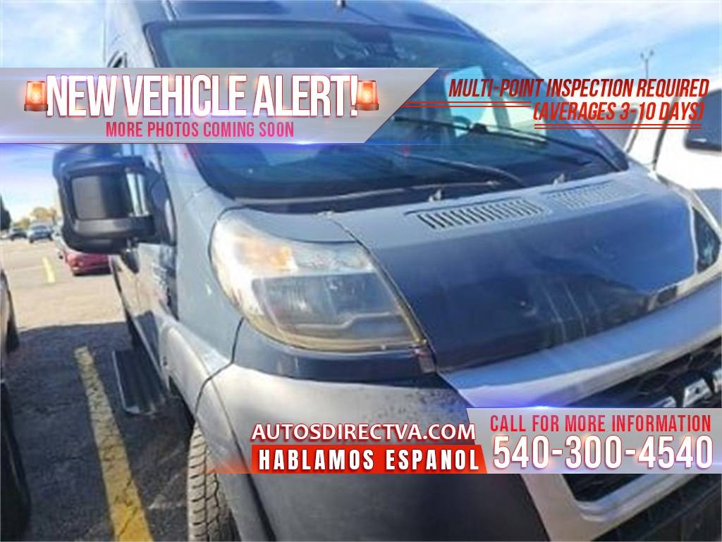 2020 Ram ProMaster Cargo Van 3500 — Cargo Van — 81,272 mi — Fredericksburg, VA